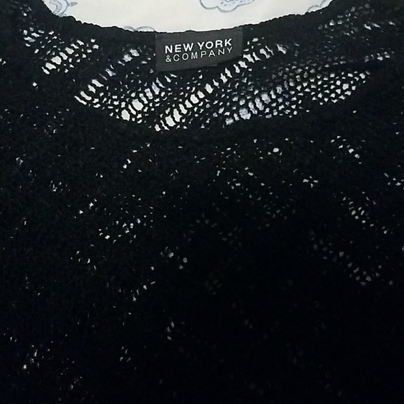 NWOT black poncho - Picture 5 of 8